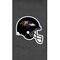 Dreamseat Silver Loveseat with Baltimore Ravens Helmet Logo XZ7759003LSCDBK-PSNFL20012 - alternate 6
